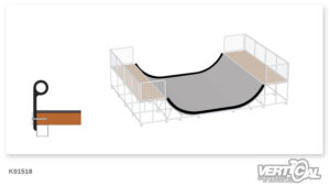 Rubber protector P Miniramp 1400